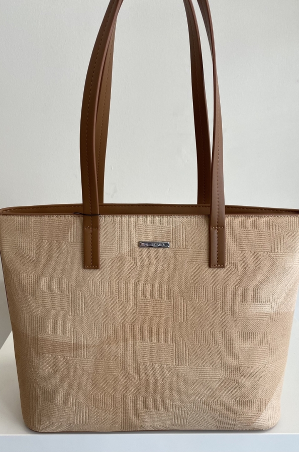 Shoulder bag  with brown details