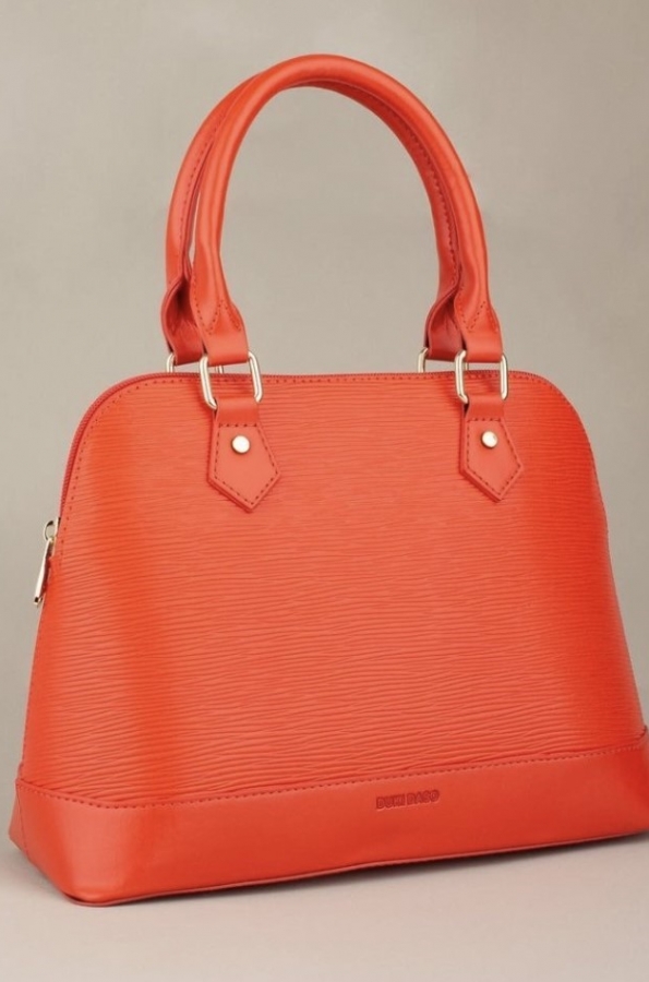 Handbag with gold details